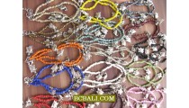 Bali Bead Anklets Charm Bracelets Wholesale Package